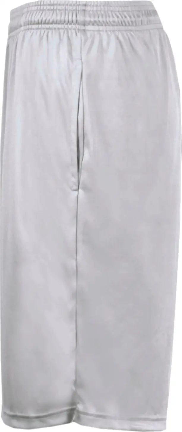 Badger Sport 2119 Youth Pocketed Short - Silver