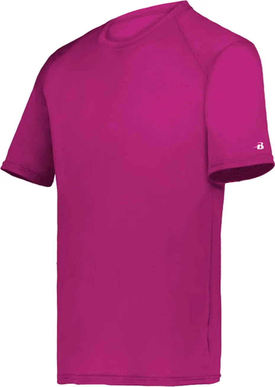Badger Sport 2120 Youth B-core Tee - Hot Pink - Xs