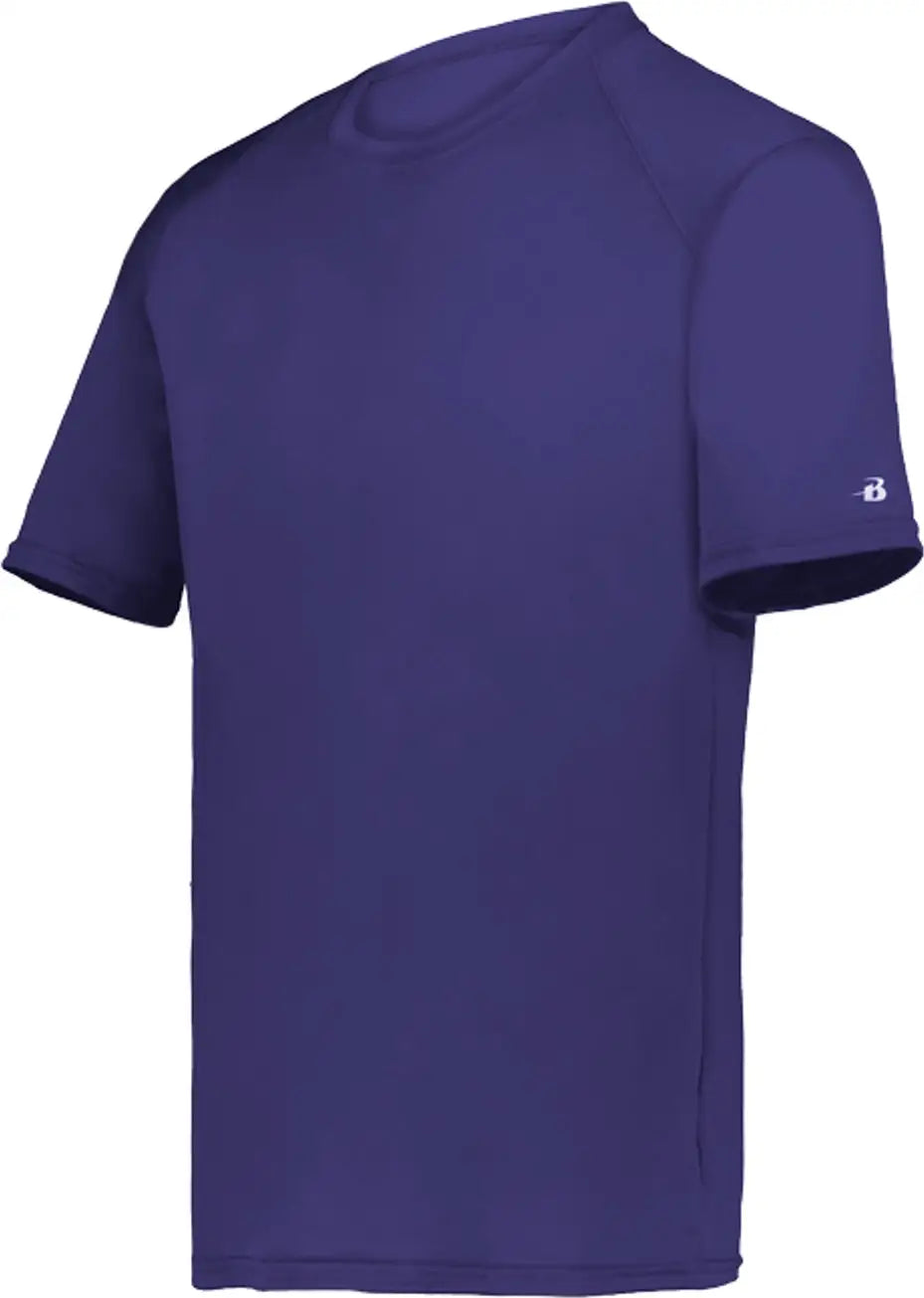 Badger Sport 2120 Youth B-core Tee - Purple - Xs