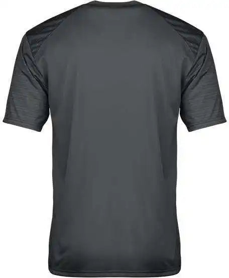 Badger Sport 2125 Stripe Youth Tee - Graphite Striped