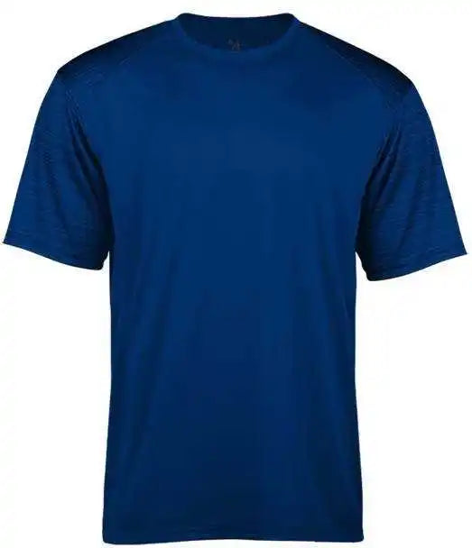 Badger Sport 2125 Stripe Youth Tee - Royal Striped