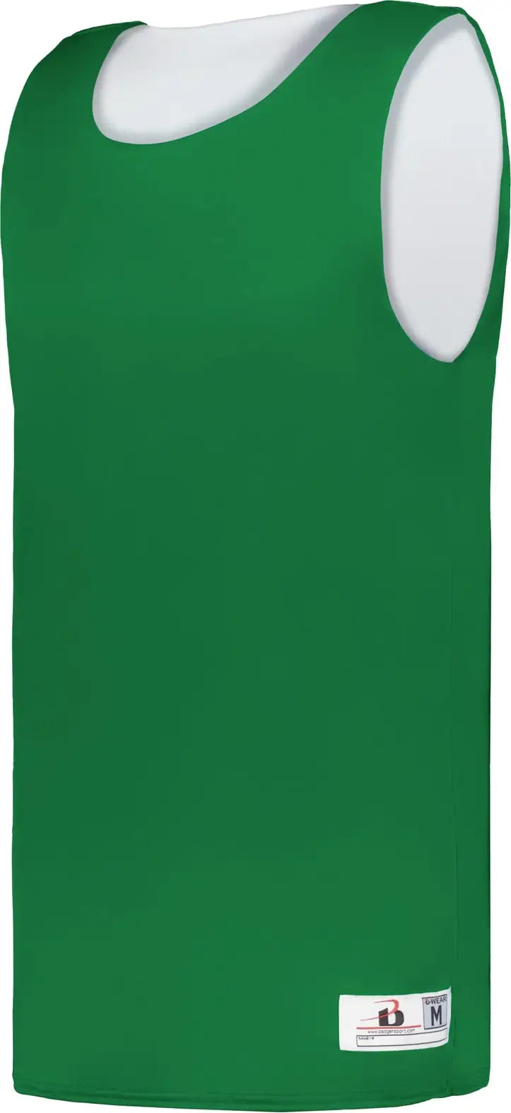 Badger Sport 2129 Youth B-core Reversible Jersey - Kelly White - Xs