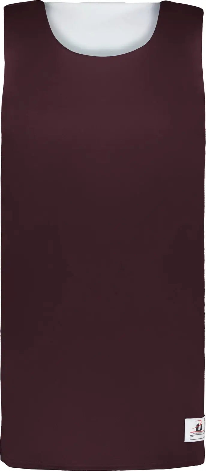 Badger Sport 212900 Youth B-core Reversible Jersey - Maroon White - Xs