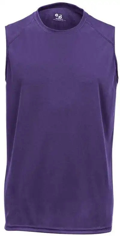 Badger Sport 2130 B-core Sleeve Youth Tee - Purple