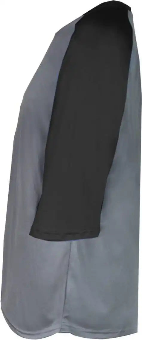 Badger Sport 2133 B-baseball Youth Undershirt - Graphite Black