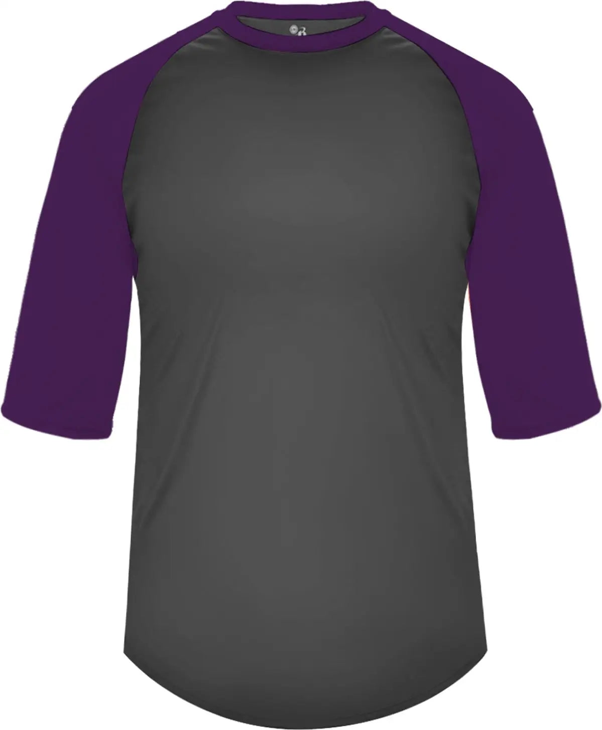 Badger Sport 2133 B-baseball Youth Undershirt - Green Purple - Xs