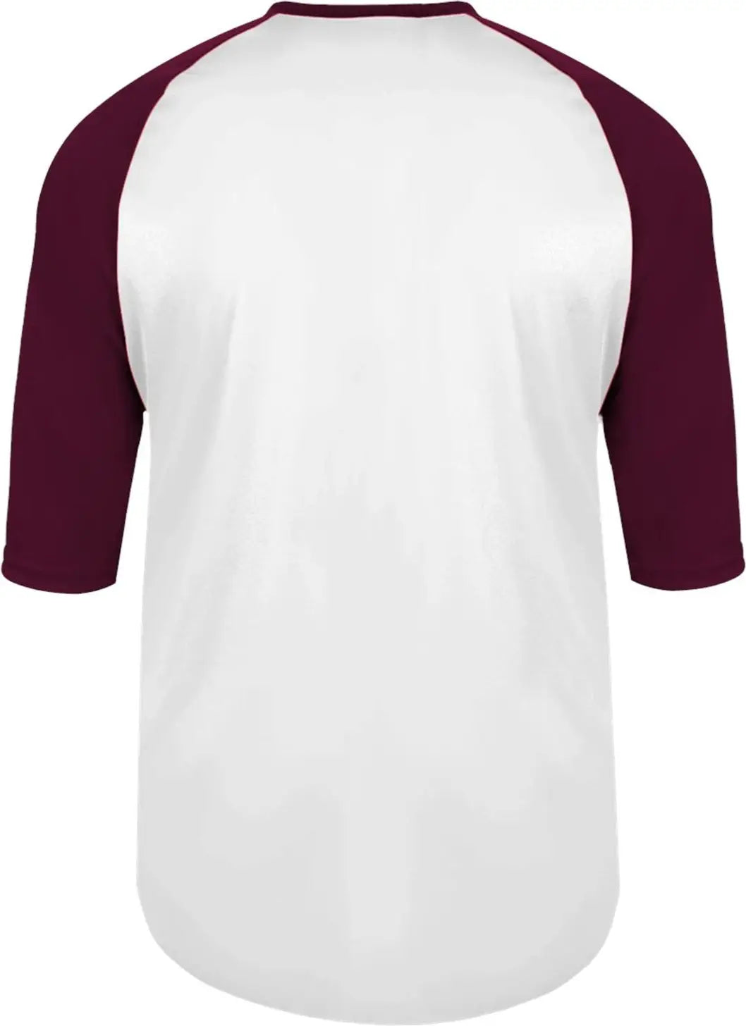 Badger Sport 2133 B-baseball Youth Undershirt - White Maroon