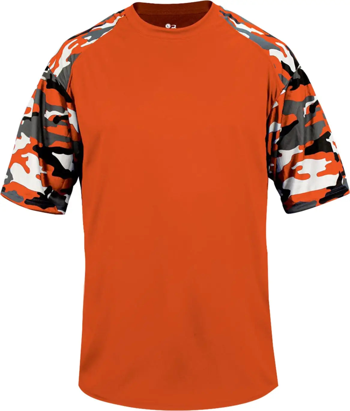 Badger Sport 2141 Youth Camo Tee - Burnt Orange - Xs