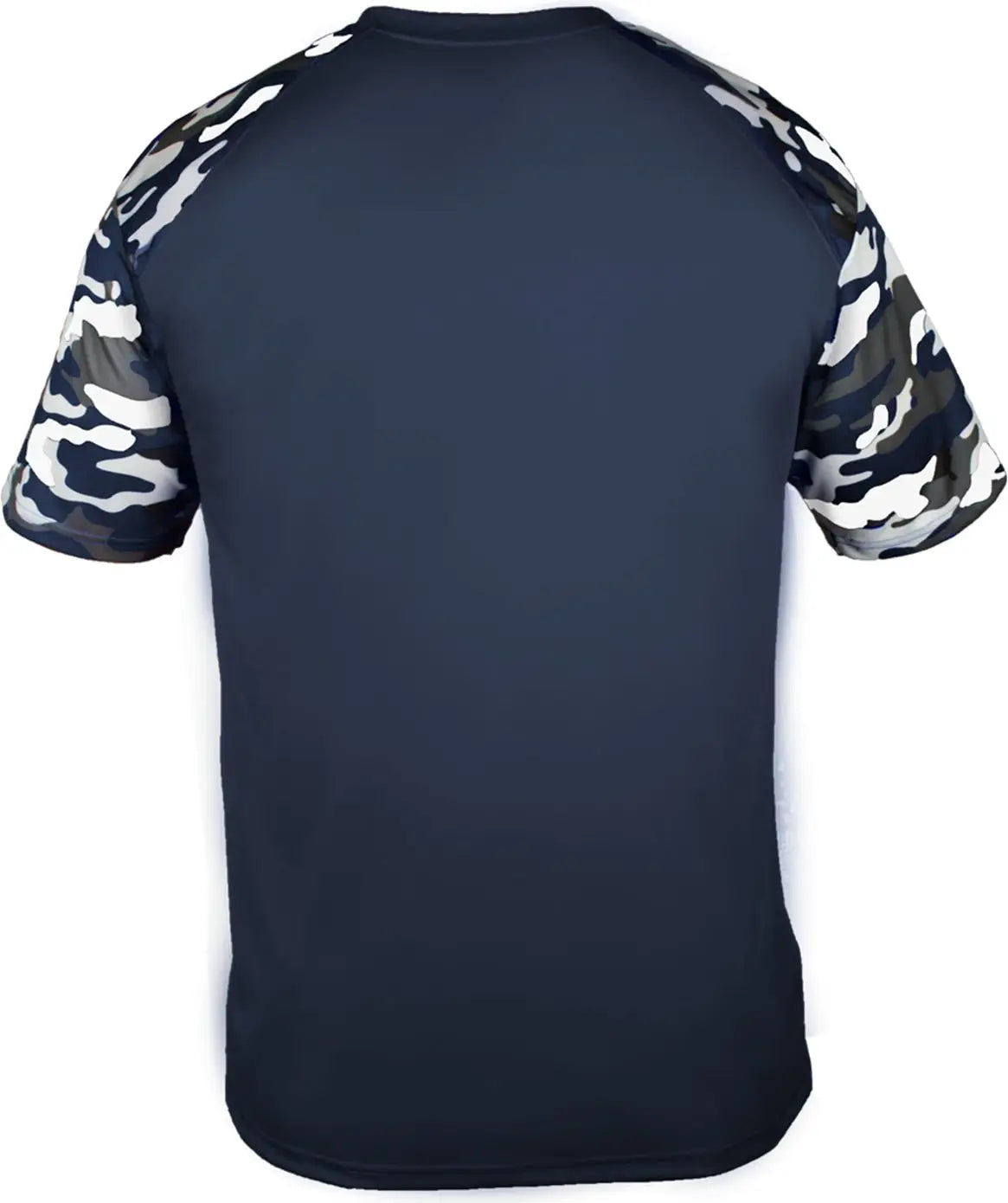 Badger Sport 2141 Youth Camo Tee - Navy