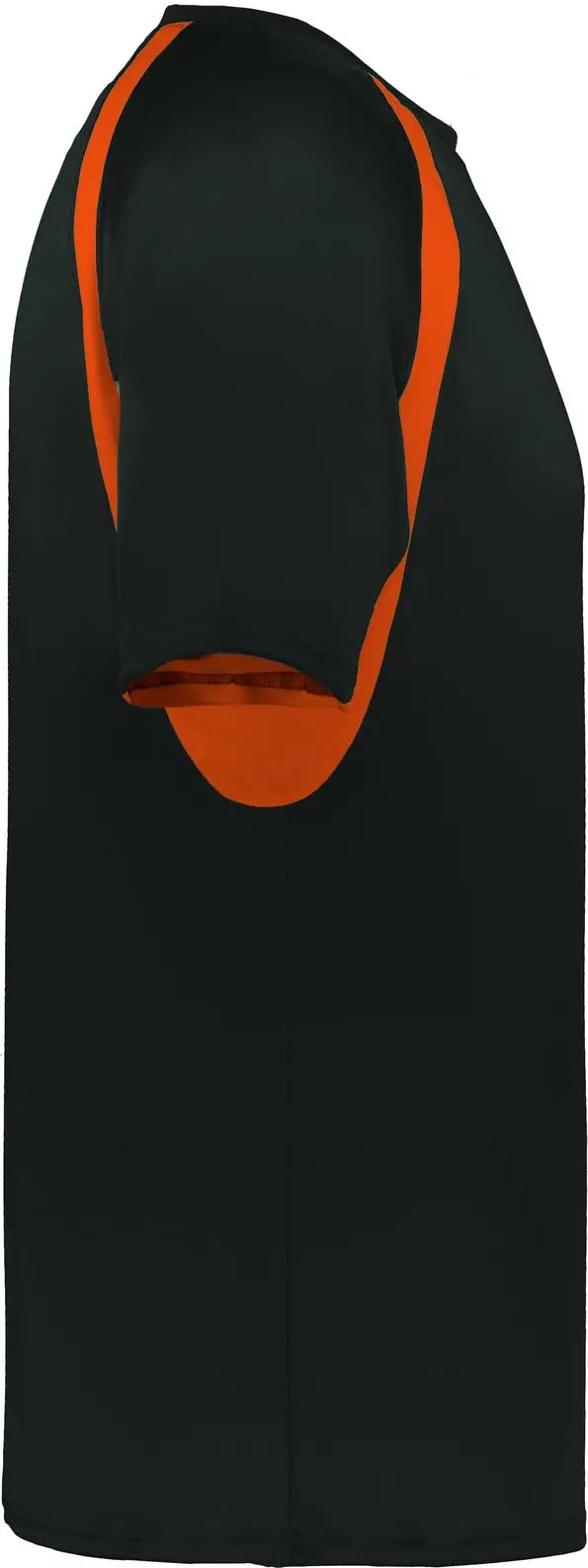 Badger Sport 2144 Youth Hook Tee - Black Burnt Orange