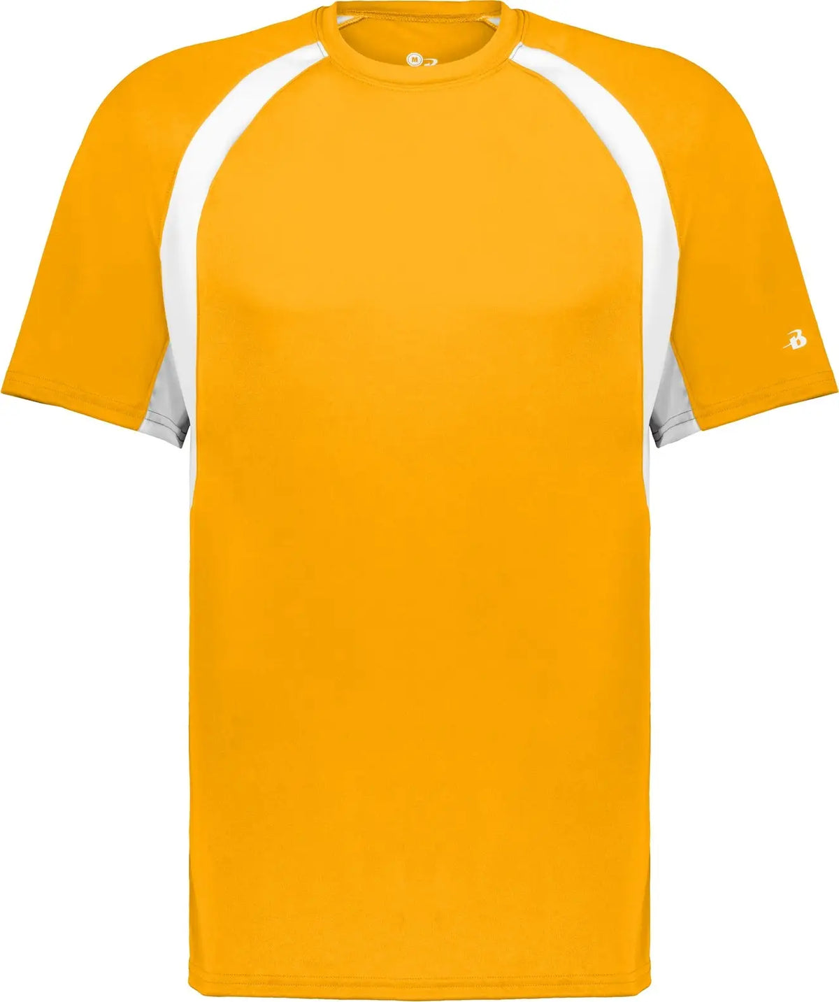 Badger Sport 2144 Youth Hook Tee - Gold White