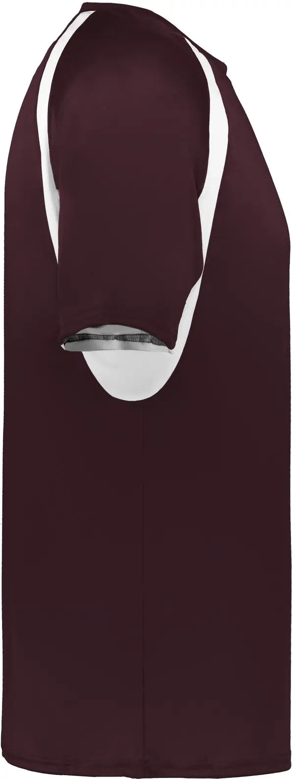 Badger Sport 2144 Youth Hook Tee - Maroon White