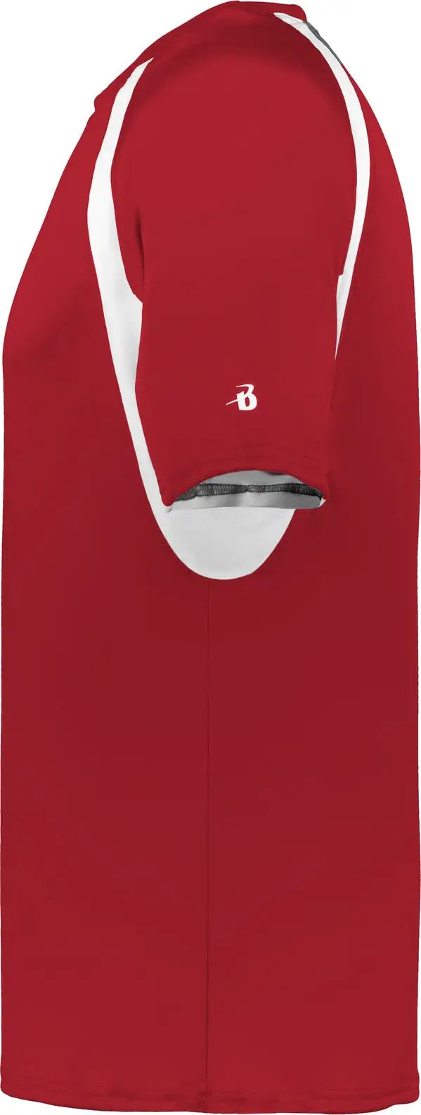 Badger Sport 2144 Youth Hook Tee - Red White