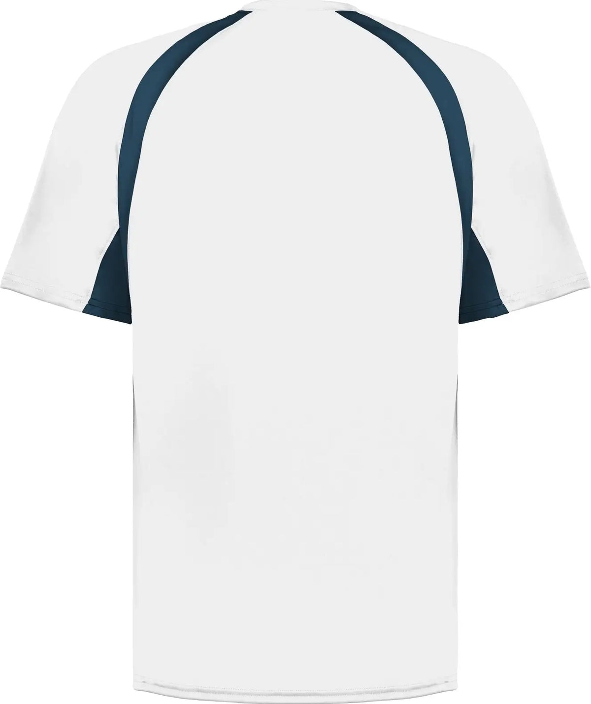 Badger Sport 2144 Youth Hook Tee - White Navy