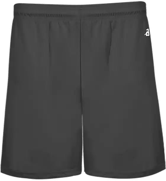 Badger Sport 214600 B-core Pocketed 4’’ Youth Short - Graphite