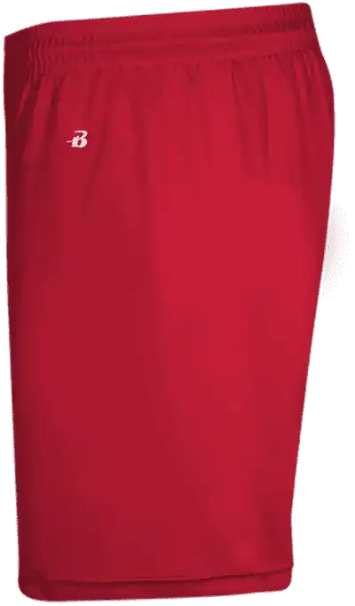 Badger Sport 214600 B-core Pocketed 4’’ Youth Short - Red
