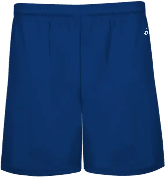 Badger Sport 214600 b Core Pocketed 4’’ Youth Short Royal