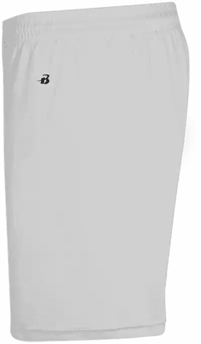 Badger Sport 214600 B-core Pocketed 4’’ Youth Short - White
