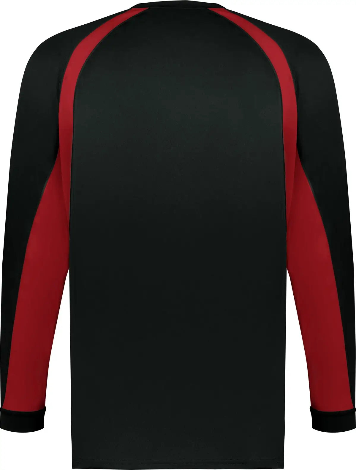 Badger Sport 2154 Youth Hook L/s Tee - Black Red