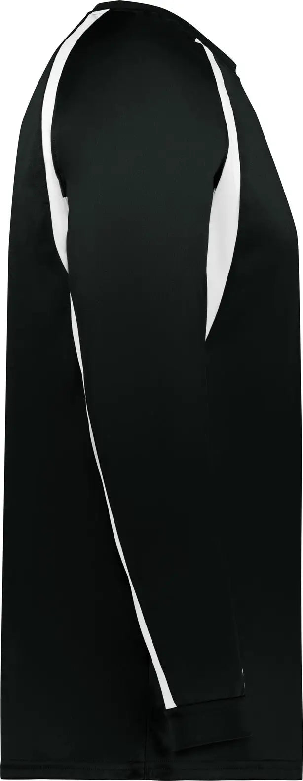 Badger Sport 2154 Youth Hook L/s Tee - Black White