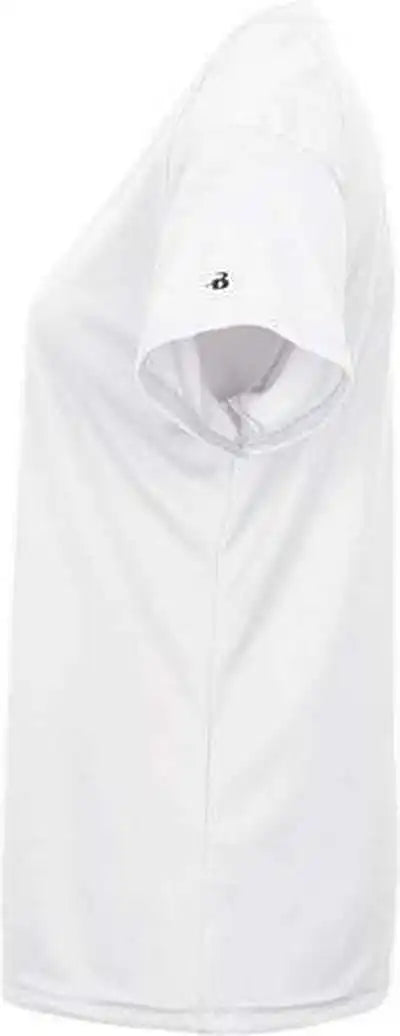 Badger Sport 2160 b Core Girls’ Tee White