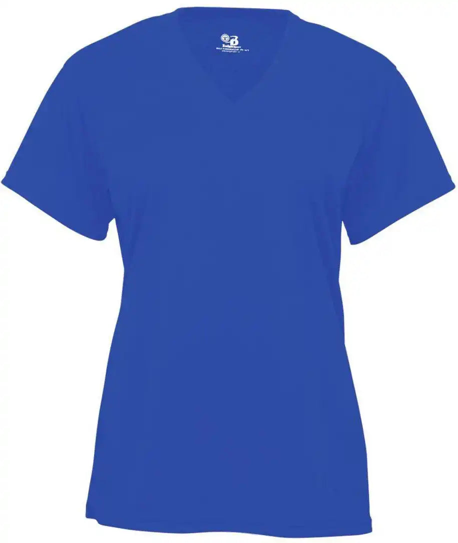 Badger Sport 2162 B-core Youth V-neck Tee - Royal