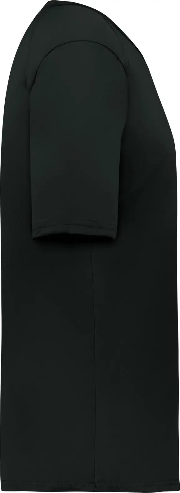 Badger Sport 2162 Youth B-core V-neck Tee - Black