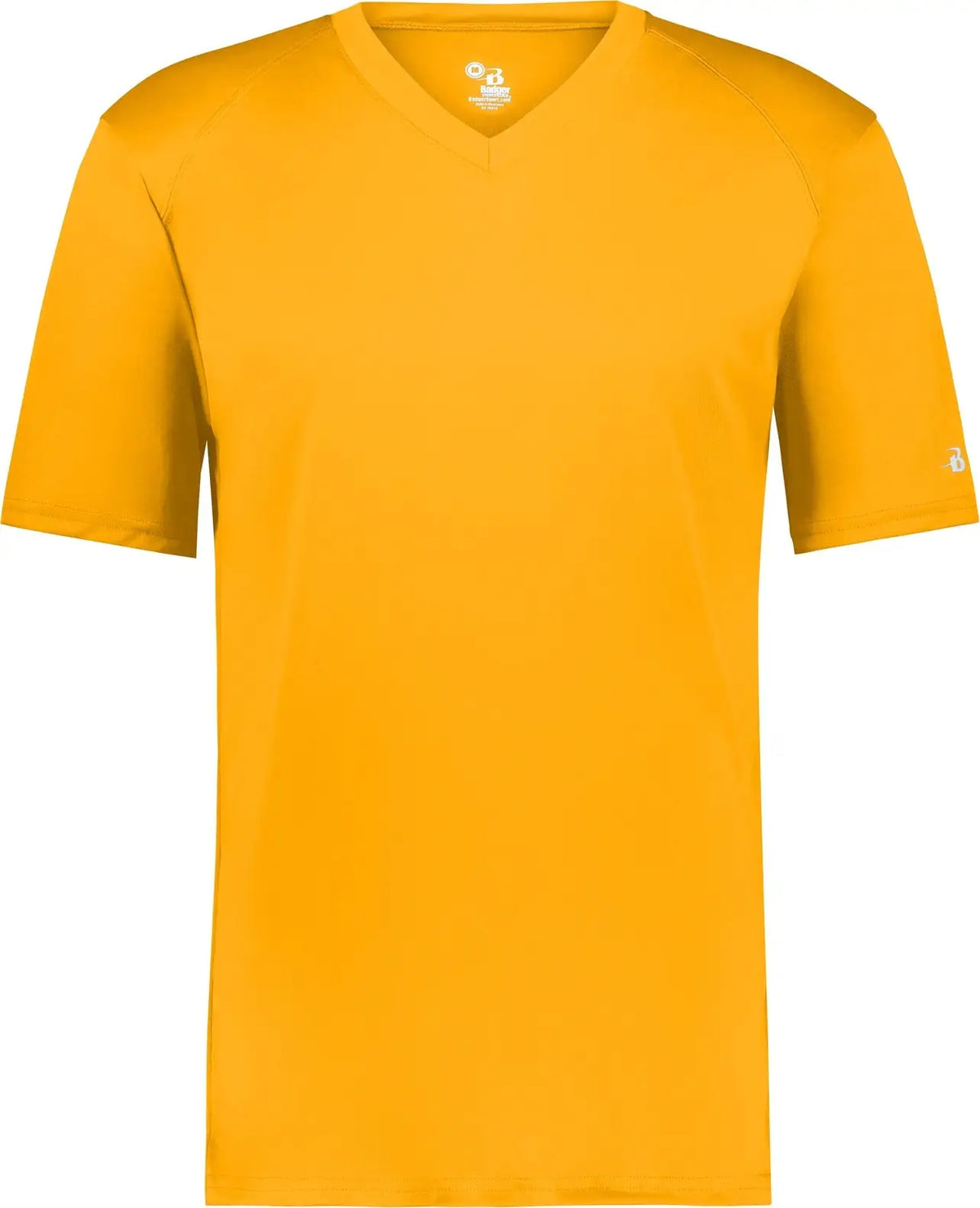 Badger Sport 2162 Youth B-core V-neck Tee - Gold