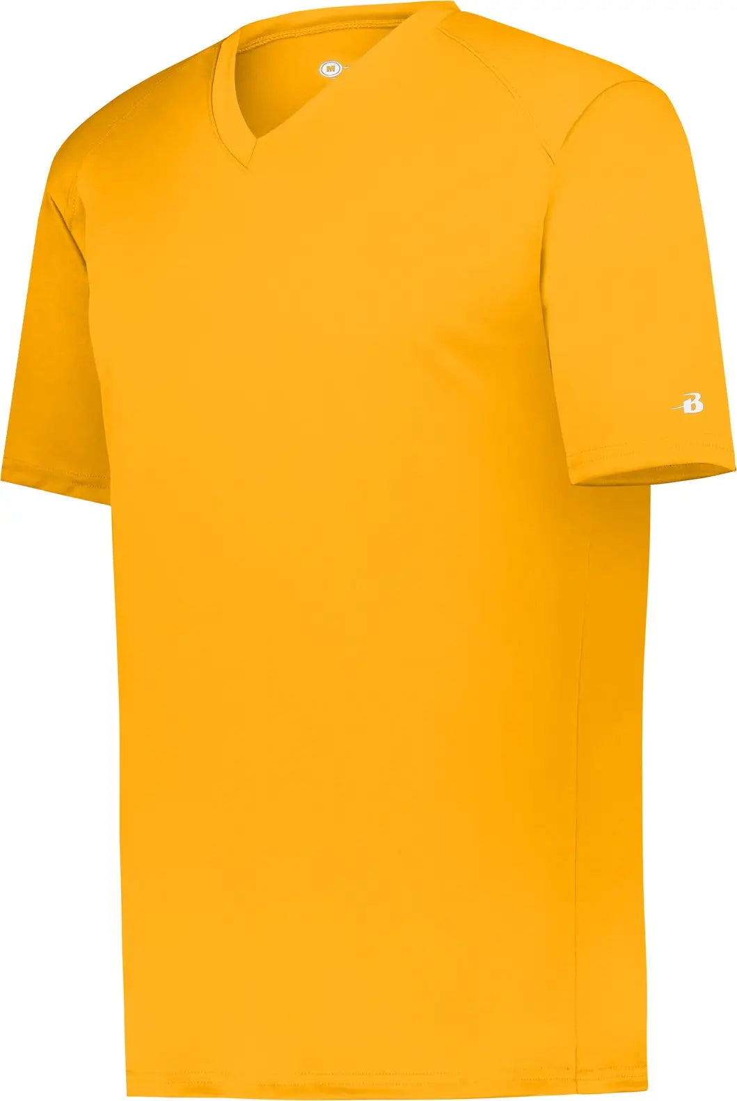 Badger Sport 2162 Youth B-core V-neck Tee - Gold - Xs