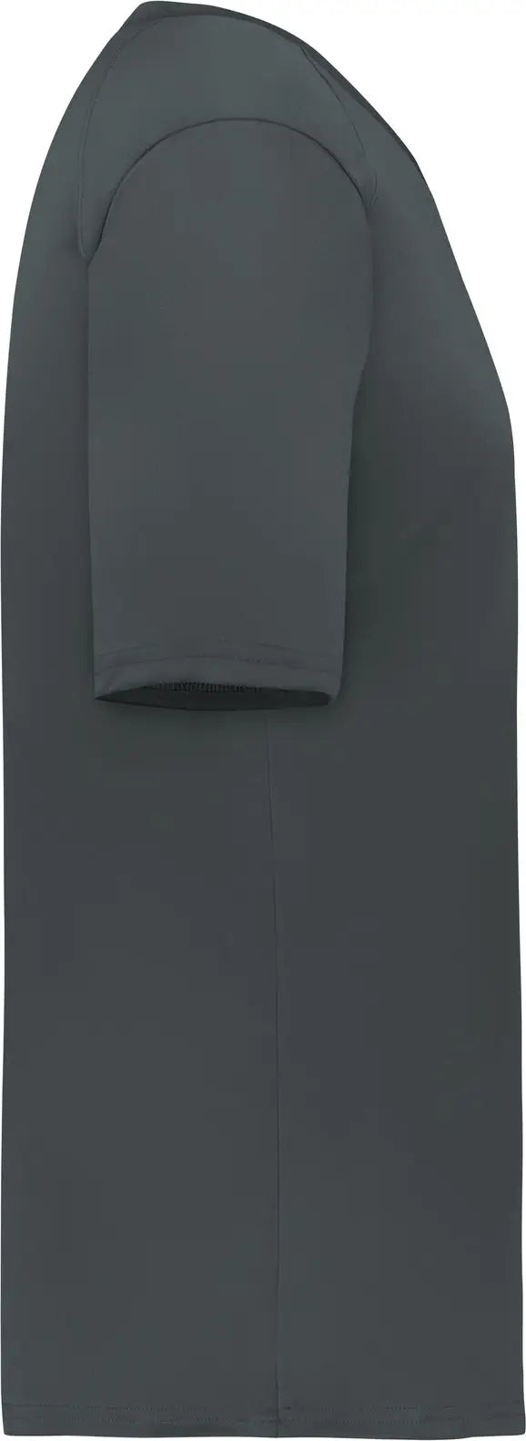Badger Sport 2162 Youth B-core V-neck Tee - Graphite