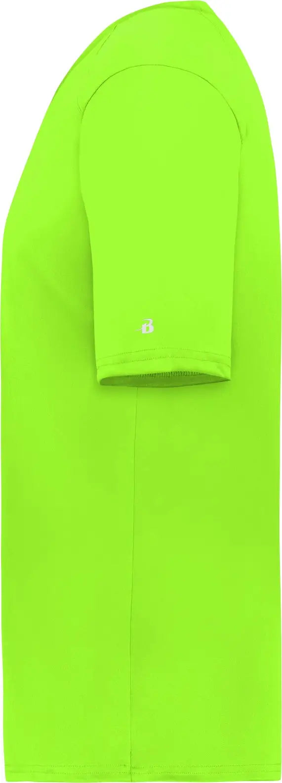Badger Sport 2162 Youth B-core V-neck Tee - Lime