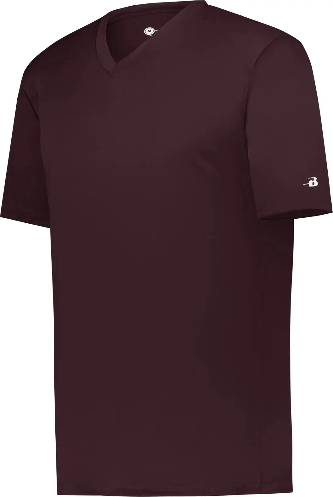 Badger Sport 2162 Youth B-core V-neck Tee - Maroon