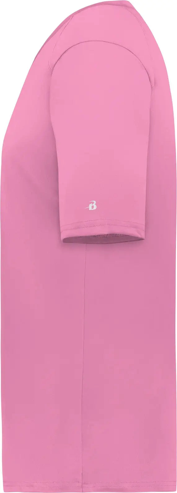 Badger Sport 2162 Youth B-core V-neck Tee - Pink