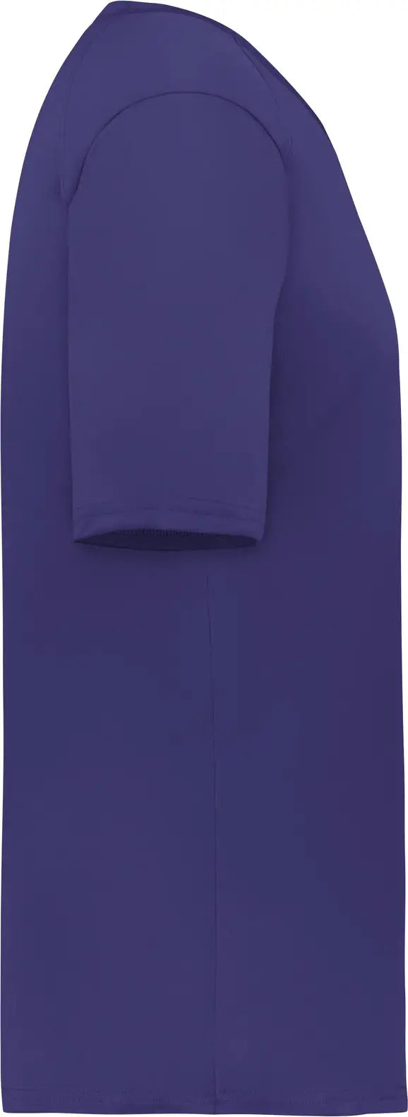Badger Sport 2162 Youth B-core V-neck Tee - Purple
