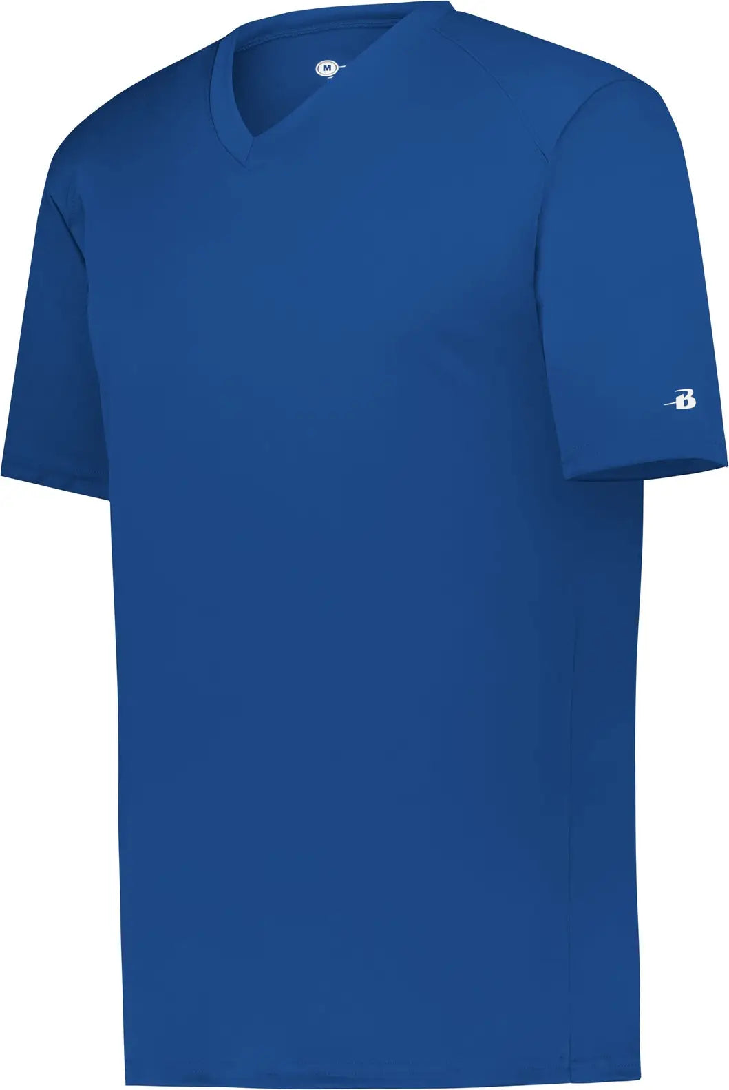 Badger Sport 2162 Youth B-core V-neck Tee - Royal - Xs