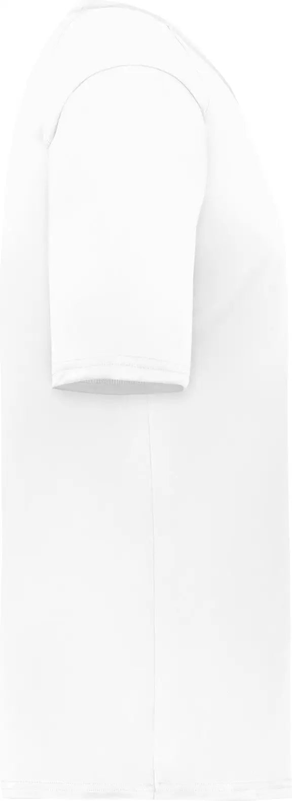 Badger Sport 2162 Youth B-core V-neck Tee - White