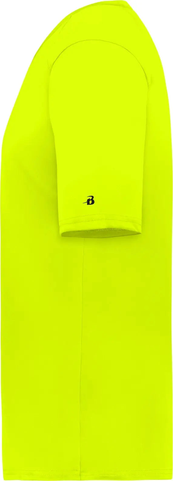 Badger Sport 216200 Youth B-core V-neck Tee - Safety Yellow