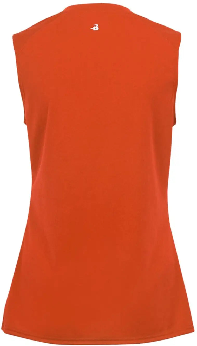 Badger Sport 2163 Girls B-core Sleeveless Tank - Burnt Orange