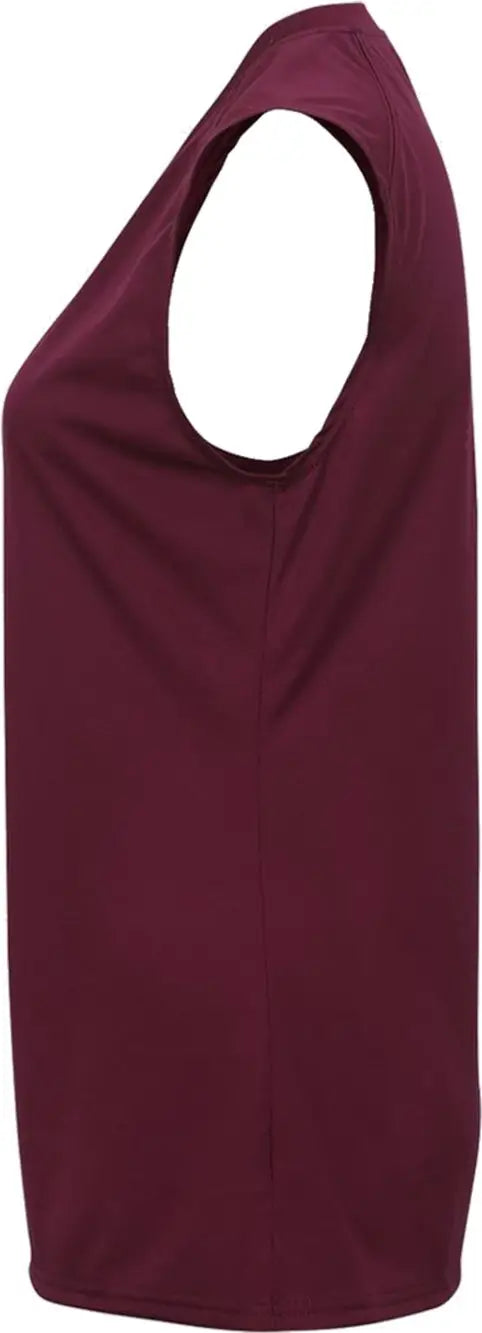 Badger Sport 2163 Girls B-core Sleeveless Tank - Maroon