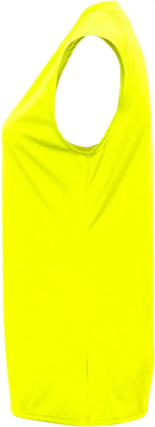 Badger Sport 2163 Girls B-core Sleeveless Tank - Safety Yellow
