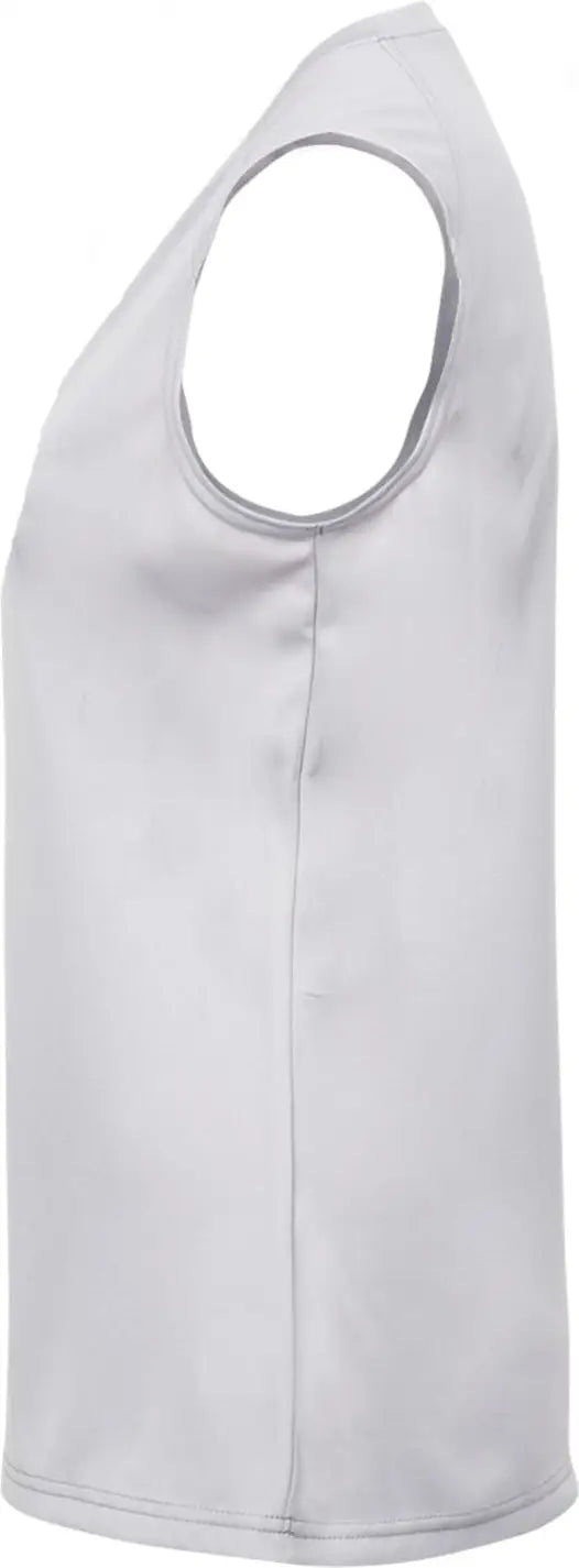 Badger Sport 2163 Girls B-core Sleeveless Tank - Silver