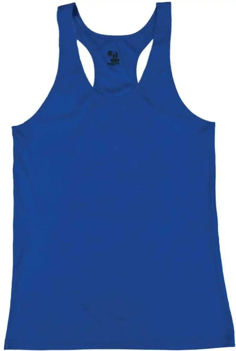 Badger Sport 2166 B-core Girls Racerback Tank - Royal