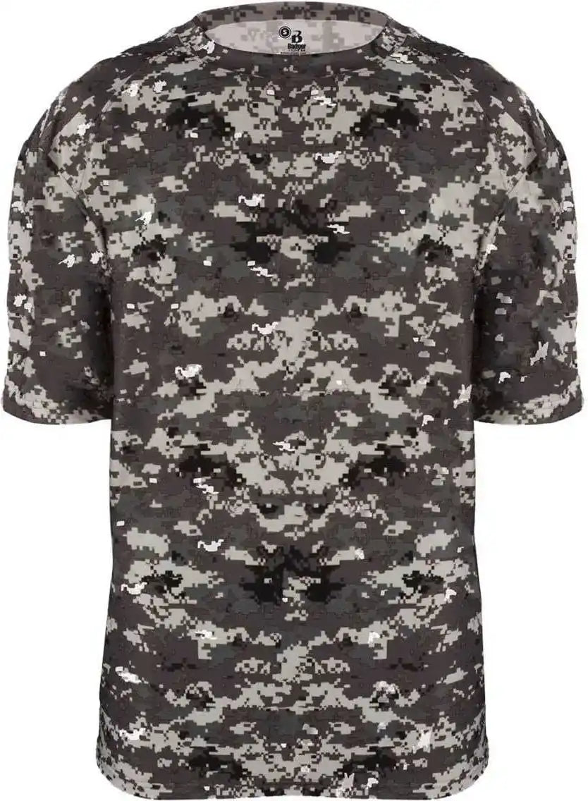 Badger Sport 2180 B-core Youth Digital Tee - Graphite
