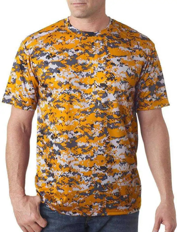 Badger Sport 2180 B-core Youth Digital Tee - Graphite