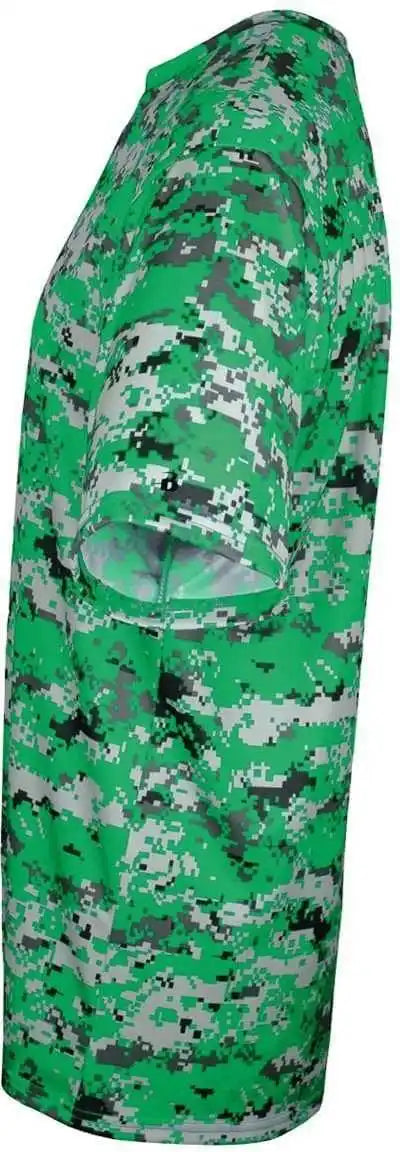 Badger Sport 2180 B-core Youth Digital Tee - Kelly