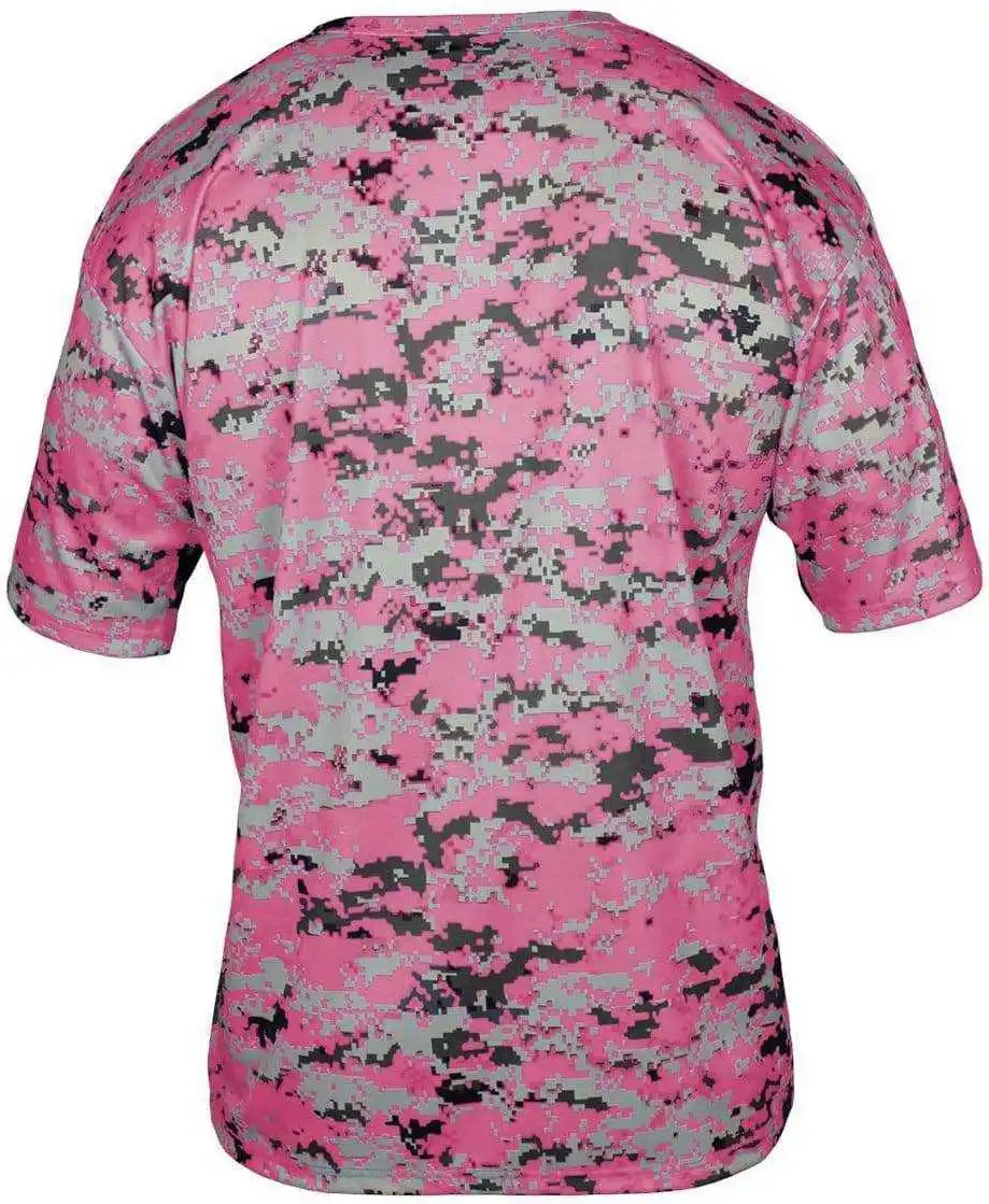 Badger Sport 2180 b Core Youth Digital Tee Pink