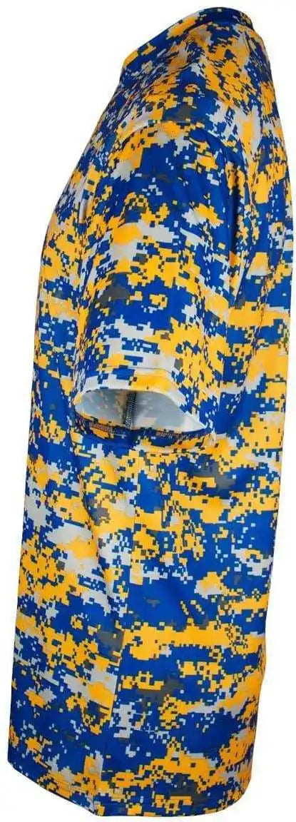 Badger Sport 2180 B-core Youth Digital Tee - Royal Gold