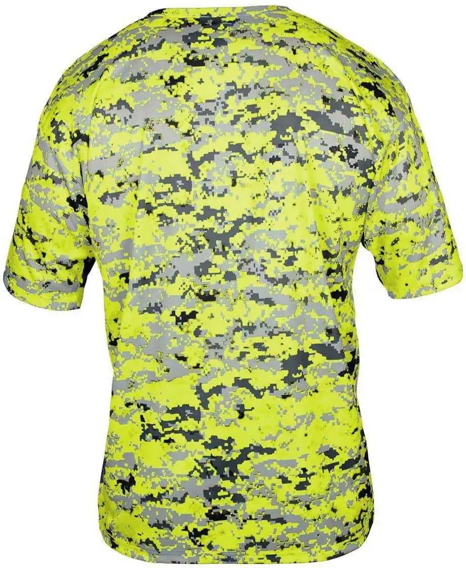 Badger Sport 2180 B-core Youth Digital Tee - Safety Yellow
