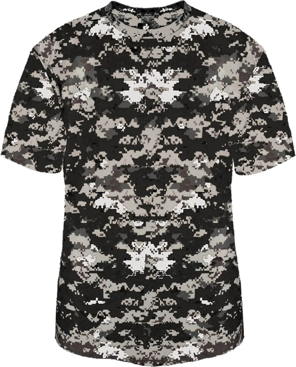 Badger Sport 2180 Youth Digital Tee - Black
