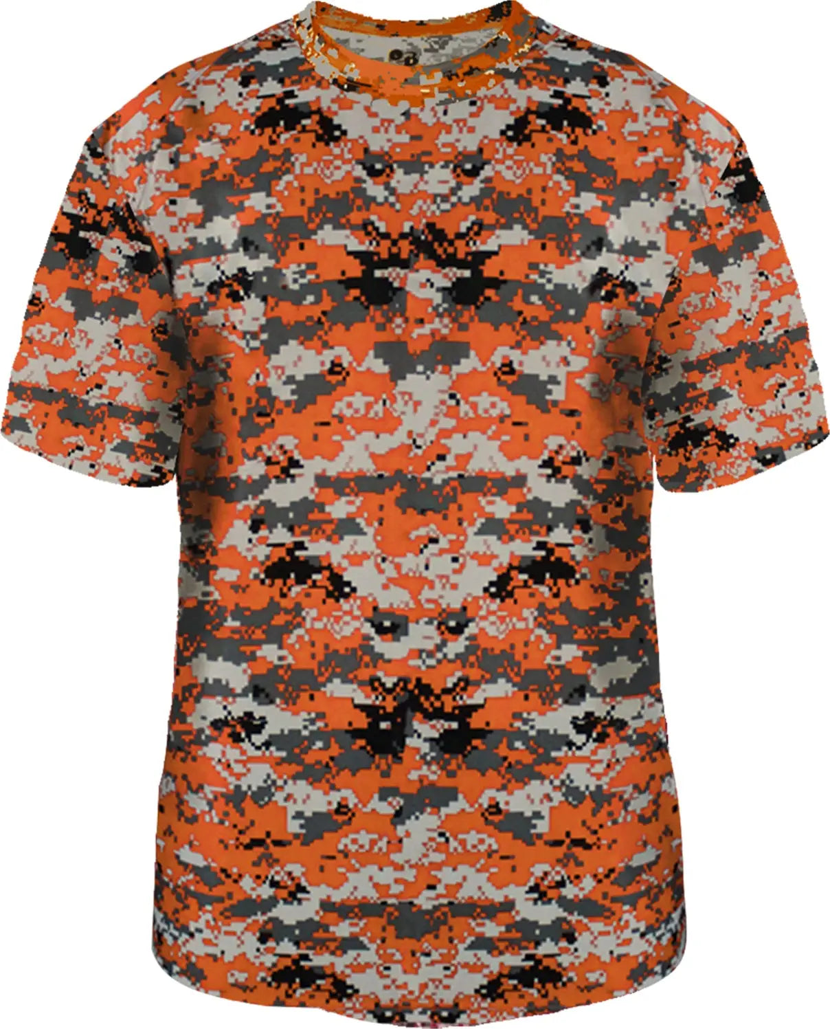 Badger Sport 2180 Youth Digital Tee - Burnt Orange - Xs